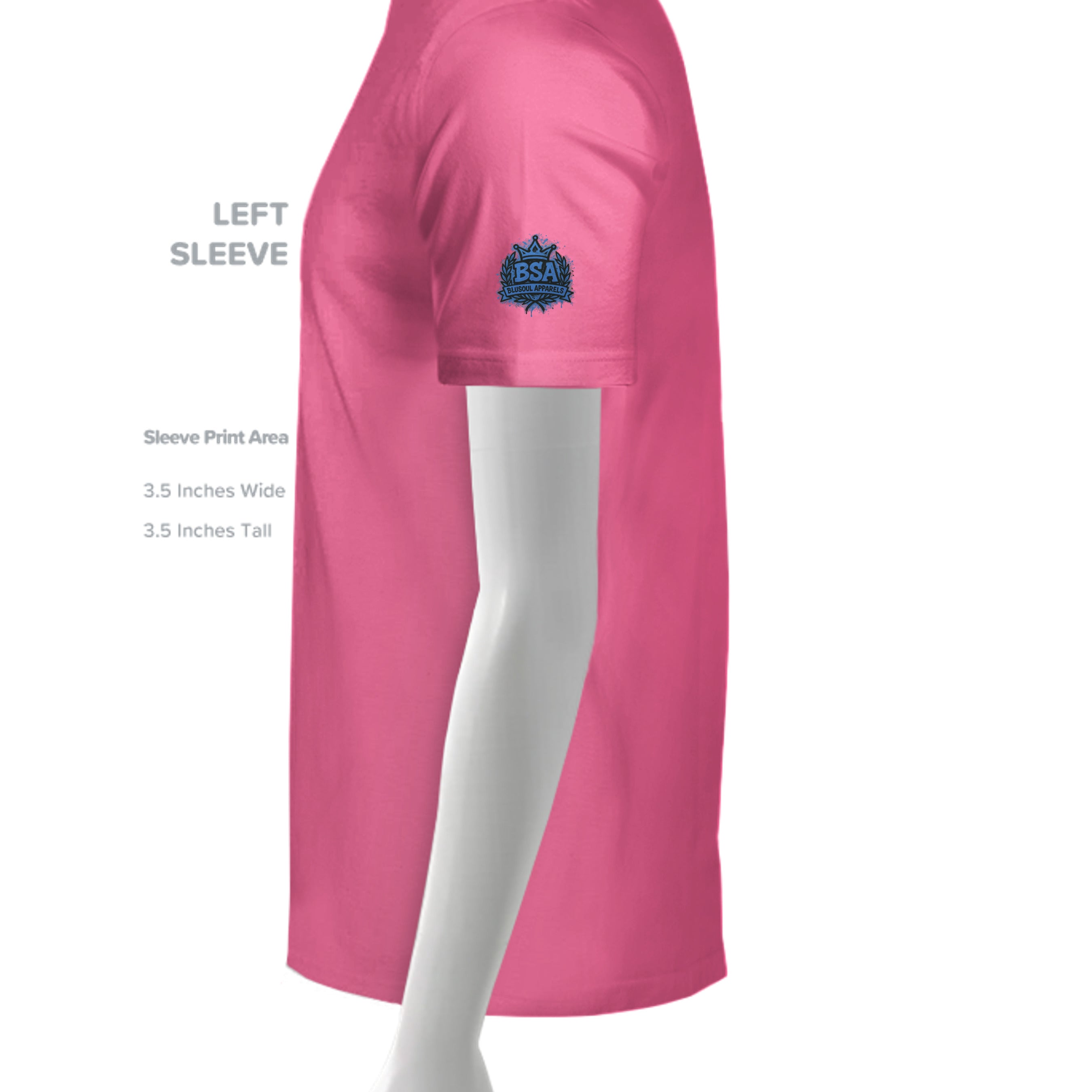 SAFETY PINK - G500 - SLEEVE_LEFT