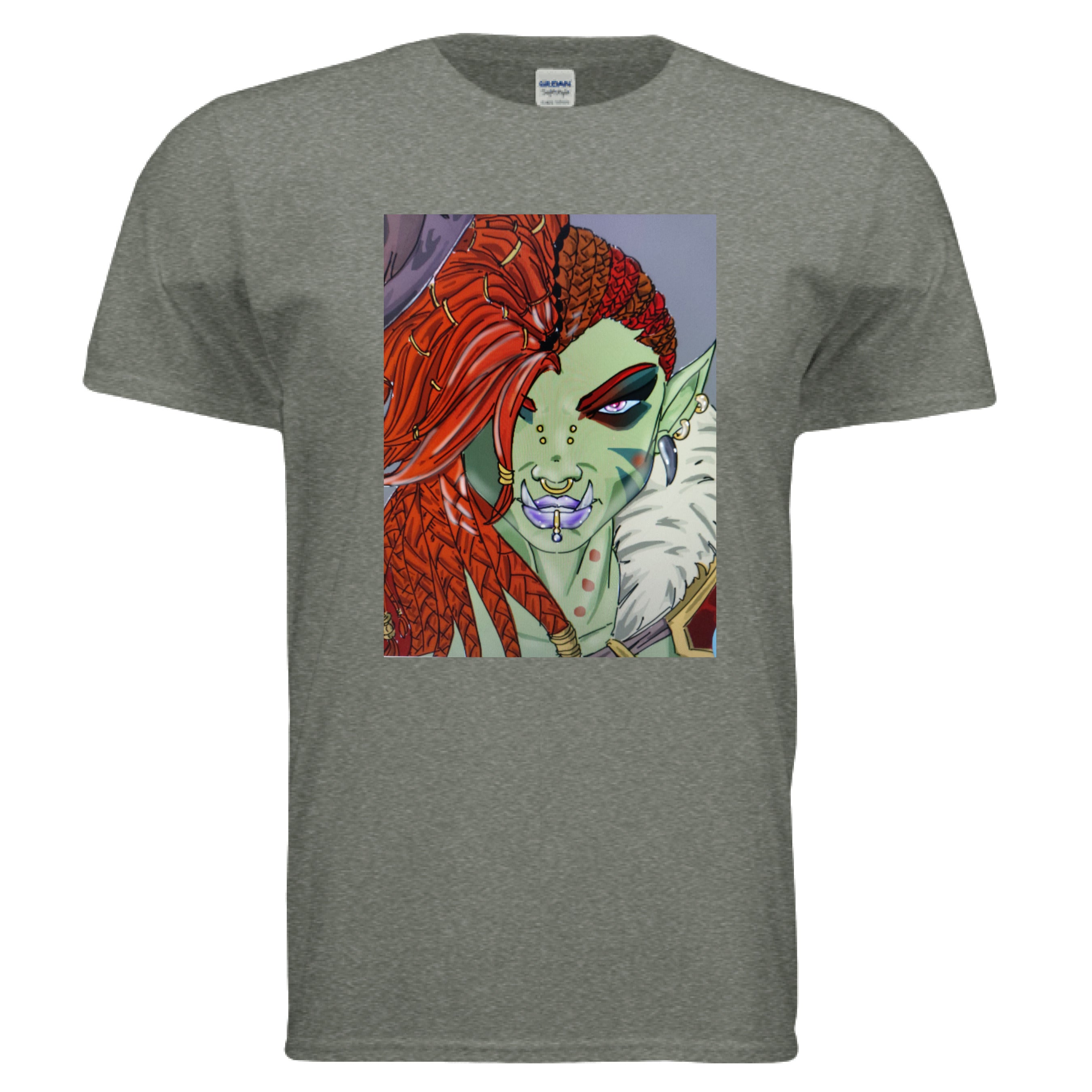 HEATHER MILITARY GREEN - FRONT