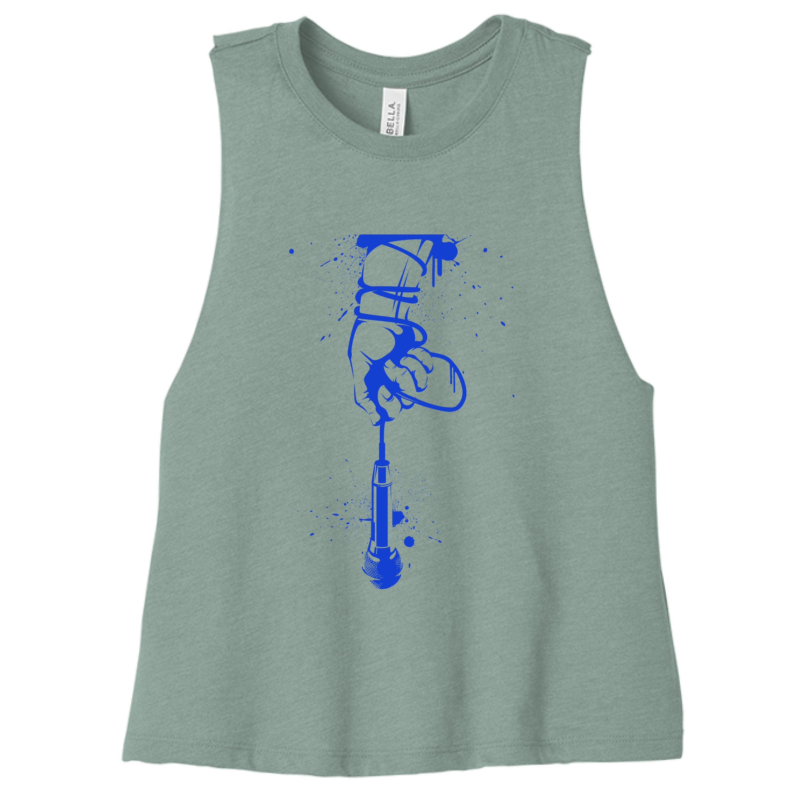 Heather Dusty Blue - FRONT