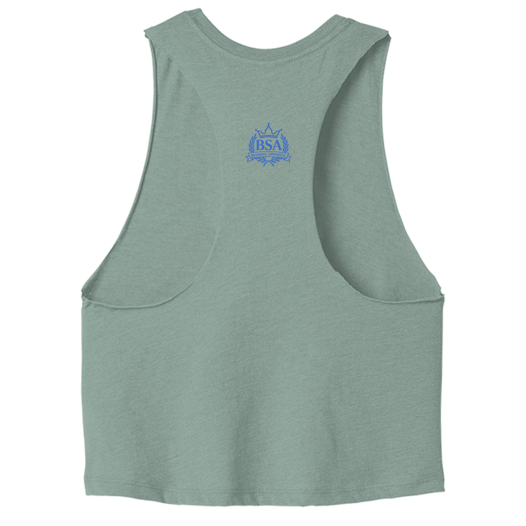 Heather Dusty Blue - 6682 - BACK