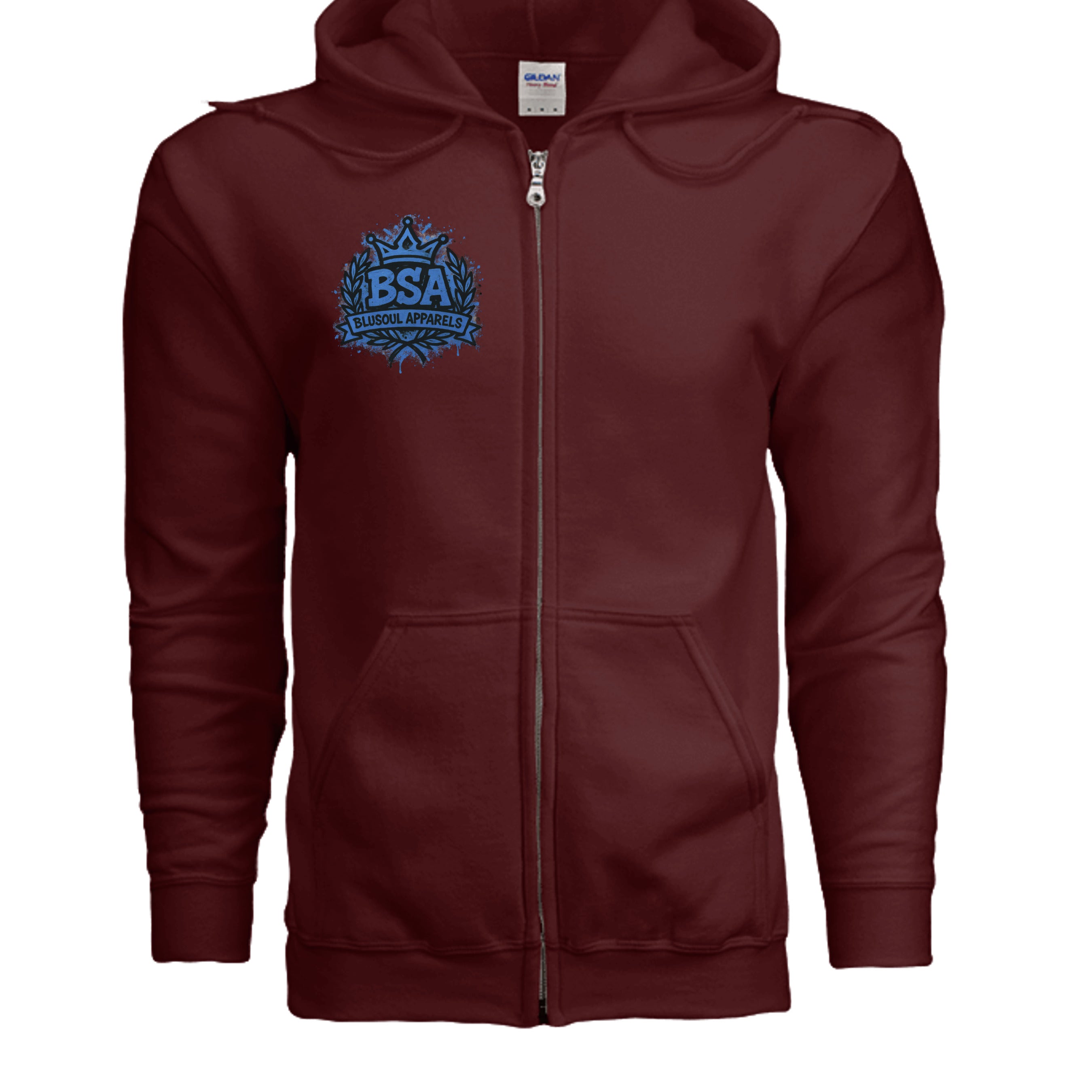 MAROON - G186 - FRONT
