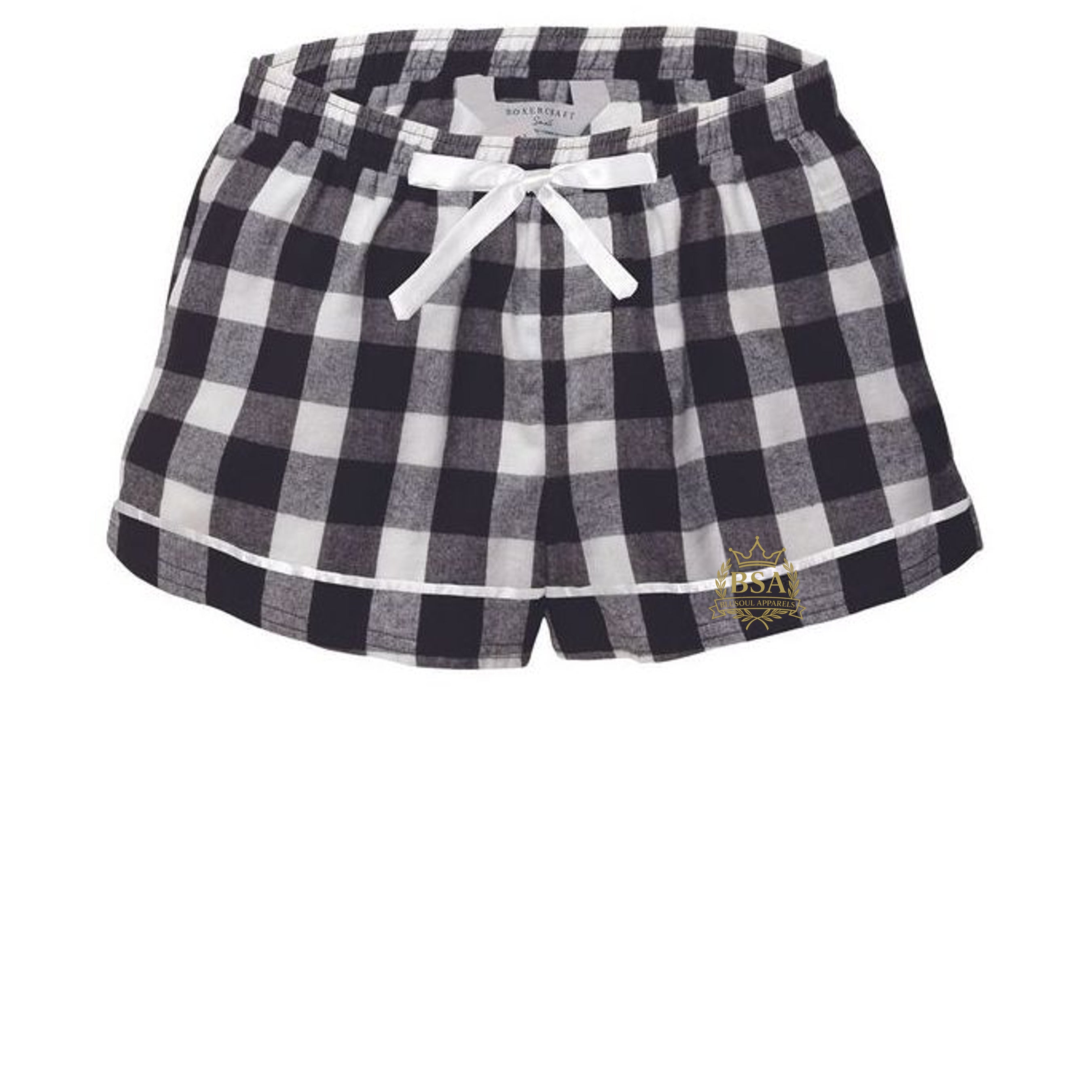 BLK/ WHT BFF PLD - BW6501 - FRONT