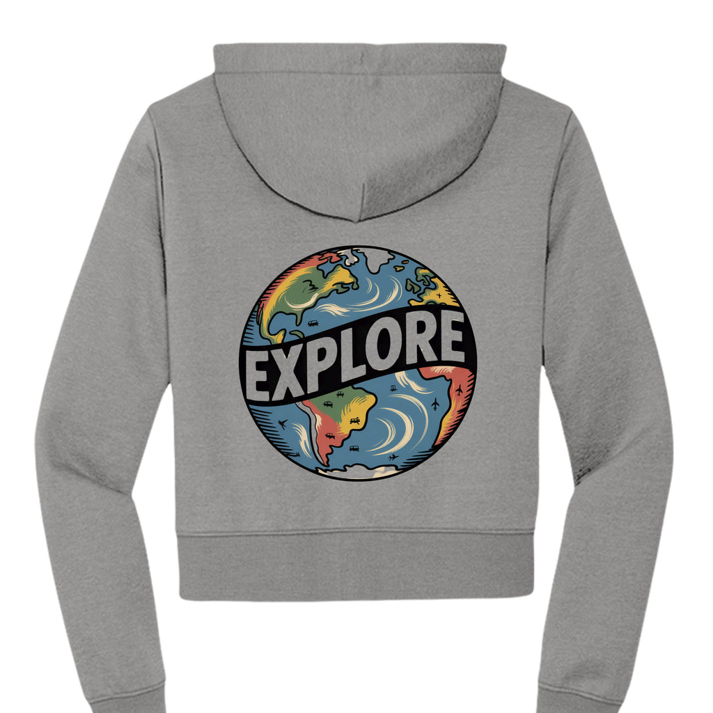 Light Heather Grey - DT6103 - BACK