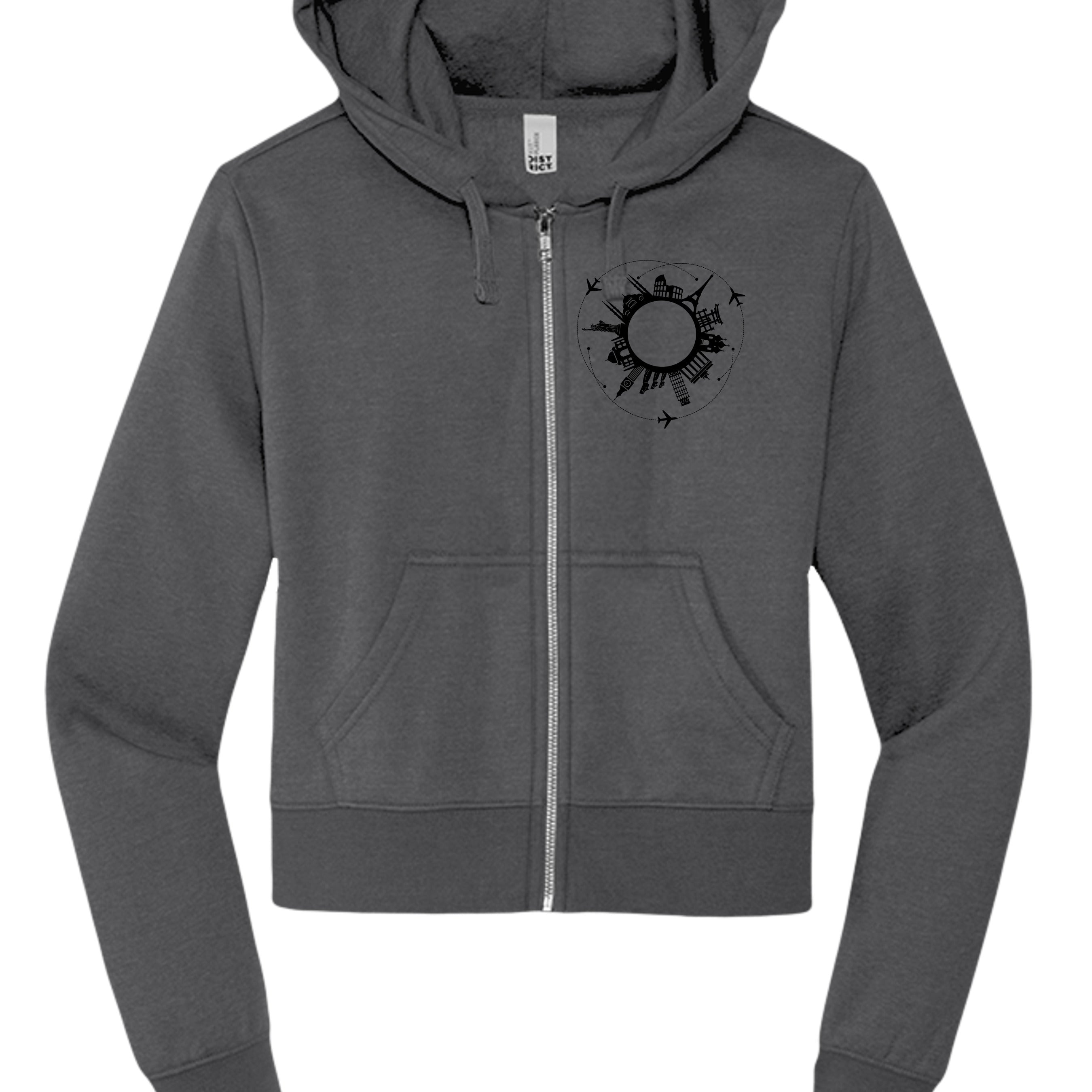 Heathered Charcoal - DT6103 - FRONT