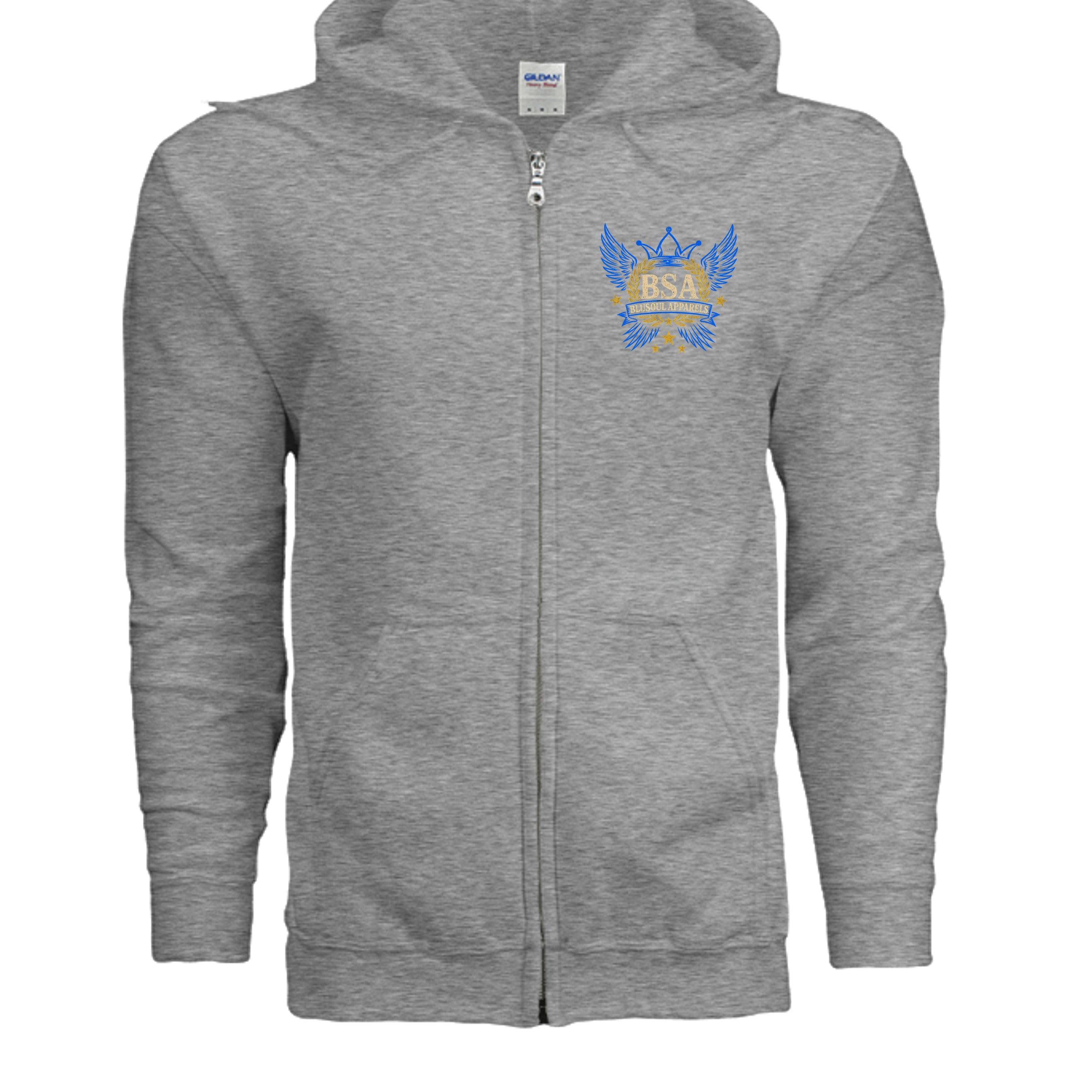 GRAPHITE HEATHER - G186 - FRONT