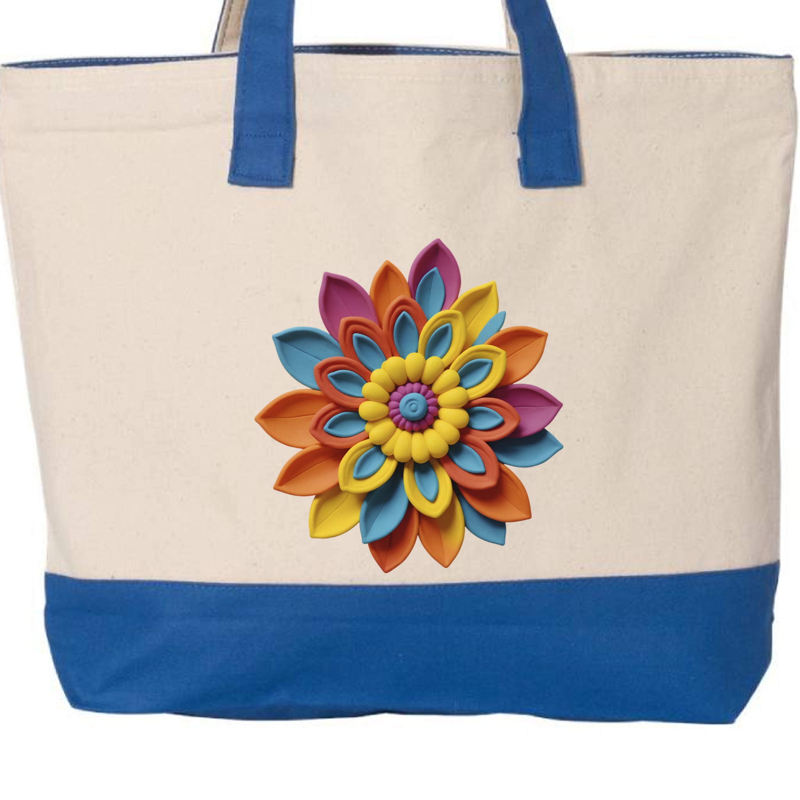 Natural/ Royal - Q1300 - BACK