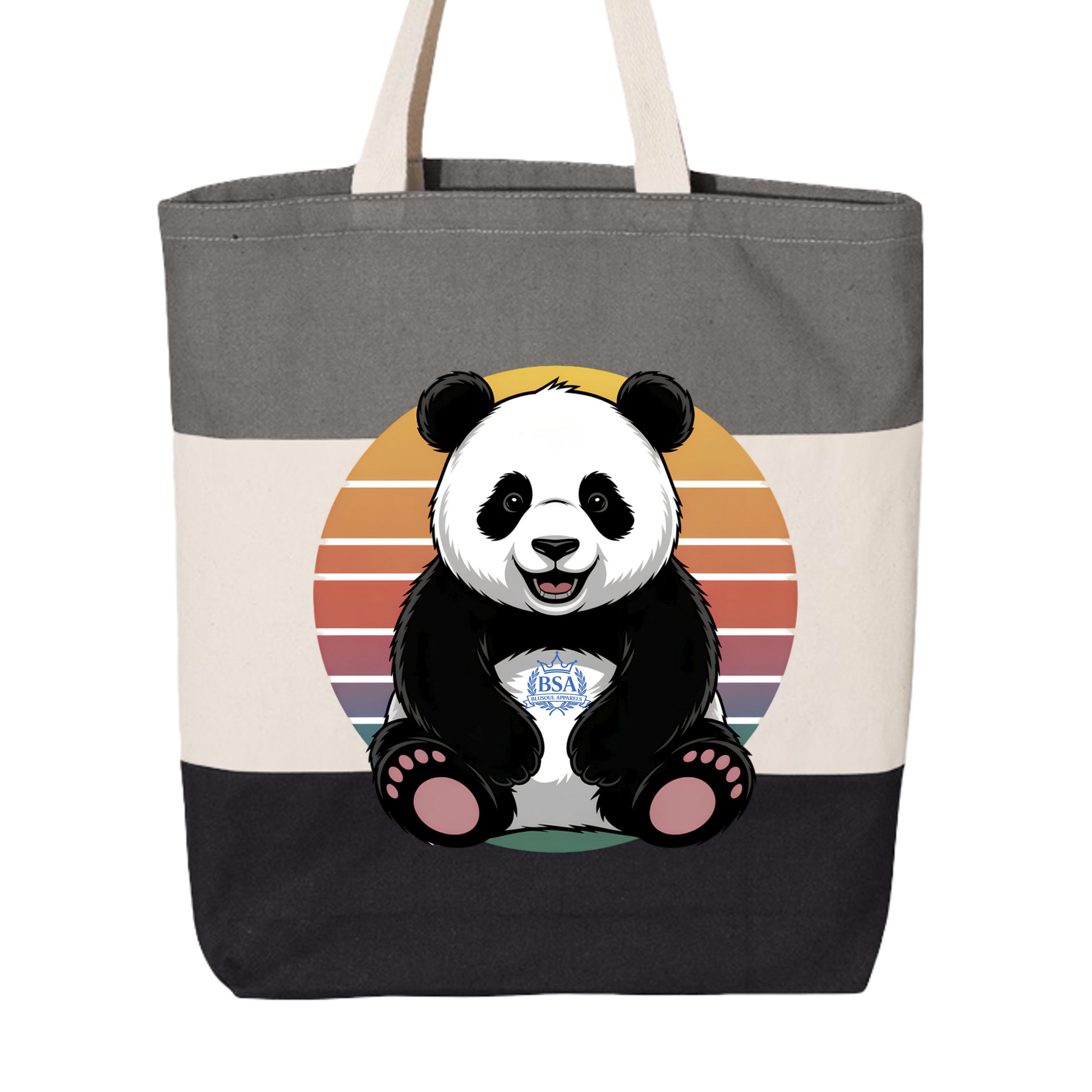 Black/ Natural/ Light Grey - Q125900 - FRONT