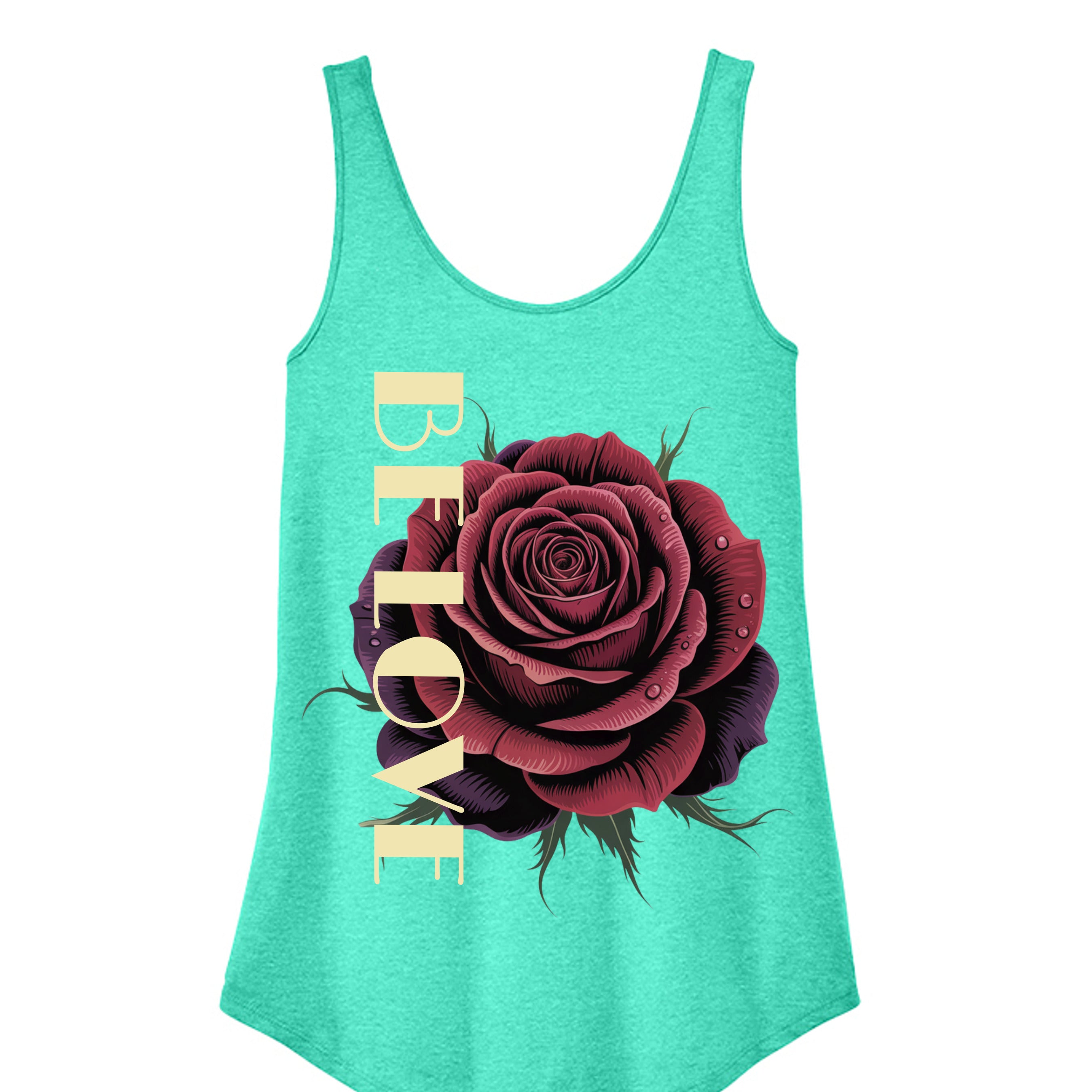 Aqua Heather - DT151 - FRONT