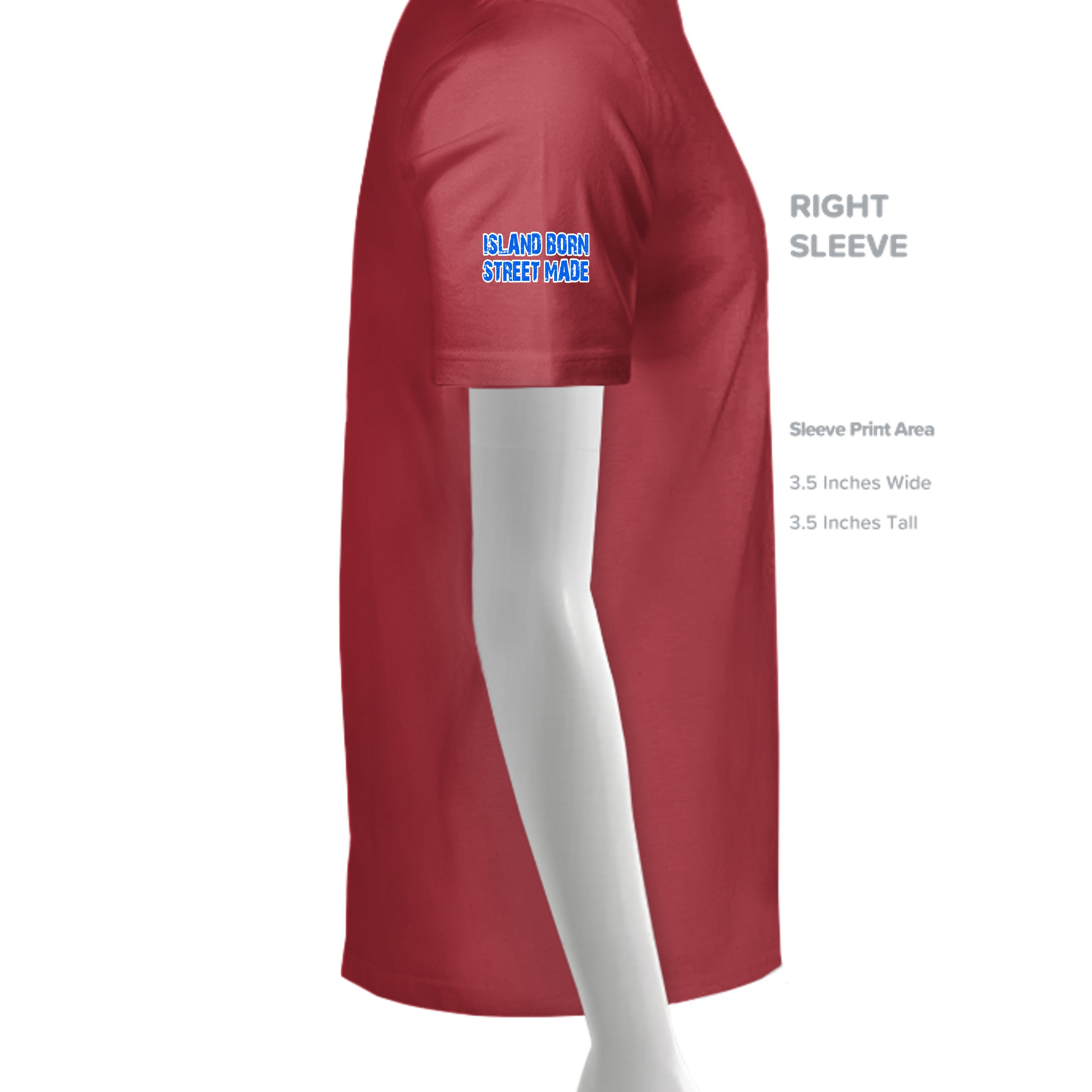 Cherry Red - 3000 - SLEEVE_RIGHT